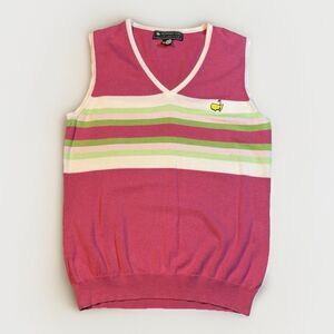 Magnolia Lane Collection Masters VNeck Pink Pima Cotton Preppy Tank Women’s M